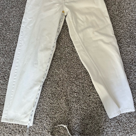 Tommy Hilfiger Vintage 30/32 White Denim Jean Embroidered Logo - Picture 11 of 13